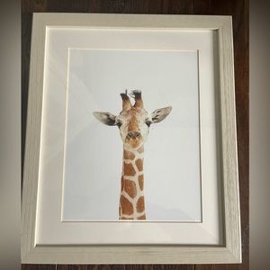 Restoration Hardware Baby Giraffe Portrait